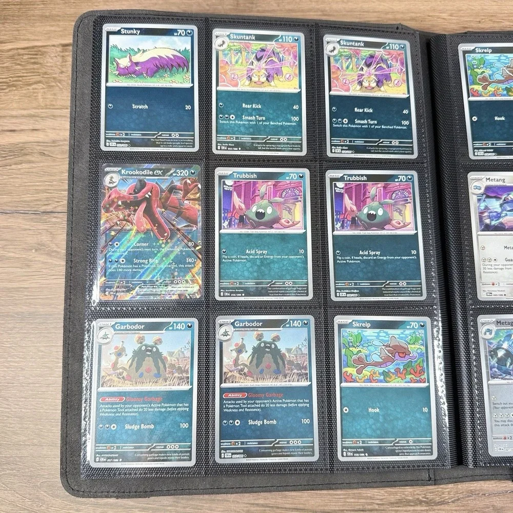 Pokemon Chaos Rising Complete Master Set 100% Plus Gamegenic Binder Included